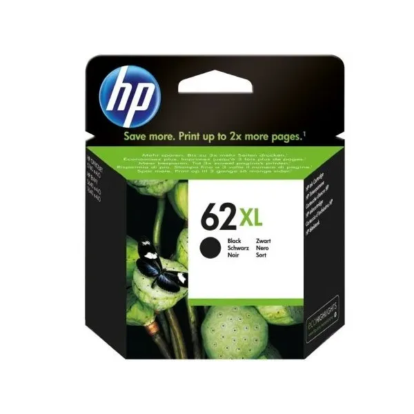 Tinteiro Original HP nº62 XL Alta Capacidade Preto