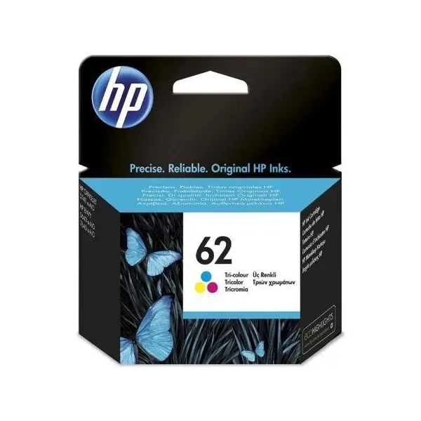 Tinteiro Original HP nº62 Tricolor