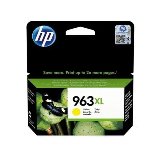Tinteiro Original HP nº963 XL Alta Capacidade Amarelo