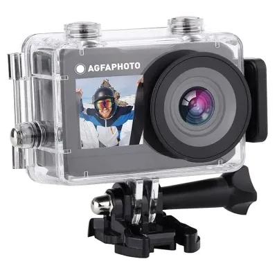 Câmara Digital Desportiva AgfaPhoto AC7000 2.7K 16MP Ângulo de visão 120º Cinza