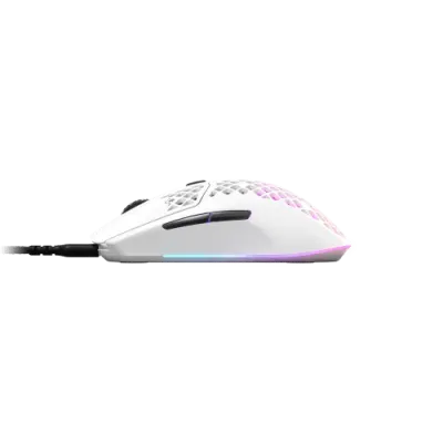 Rato Gaming Steelseries Aerox 3 RGB 8500 DPI Branco
