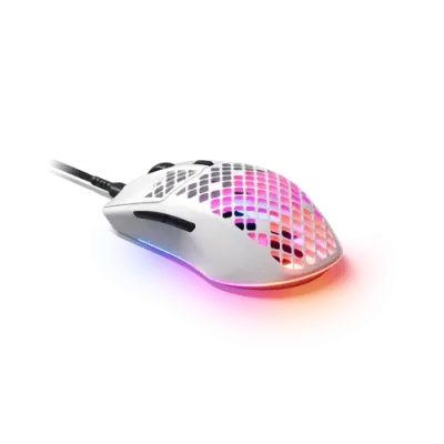 Rato Gaming Steelseries Aerox 3 RGB 8500 DPI Branco