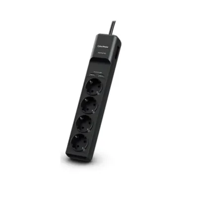 Tomada Proteção CyberPower 4*Out 2xUSB