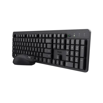 Conjunto Teclado + Rato Trust Ody II Wireless Preto