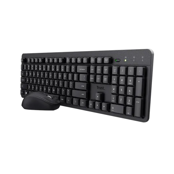 Conjunto Teclado + Rato Trust Ody II Wireless Preto