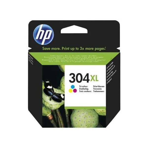 Tinteiro Original HP nº304 XL Alta Capacidade Tricolor