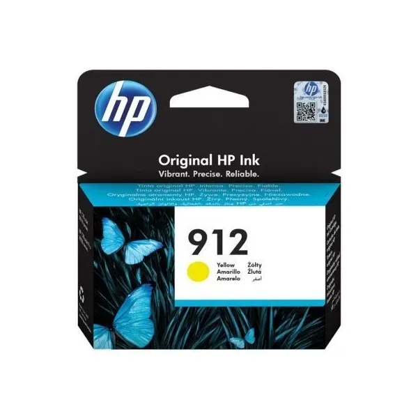 Tinteiro Original HP nº912 Amarelo