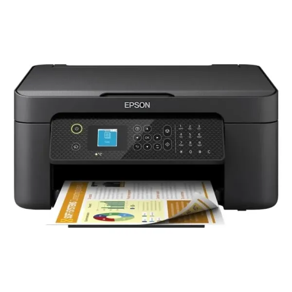 Impressora Multifunções EPSON WorkForce WF-2910DWF Wifi Fax – Preta