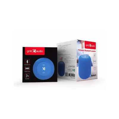 Coluna Gembird Bluetooth e Rádio FM Azul