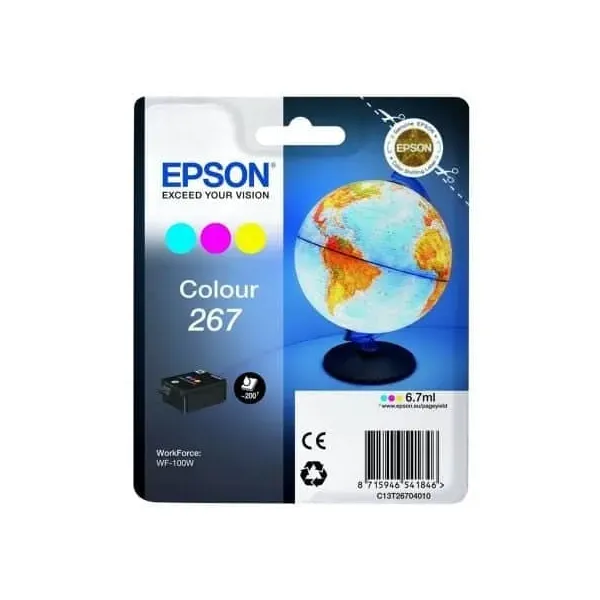 Tinteiro Original Epson T267 Tricolor