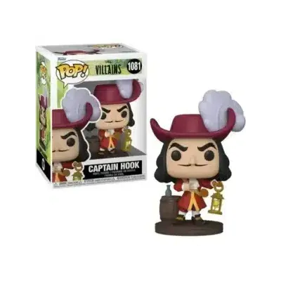 Funko Pop Captain Hook – Disney Villains 10cm