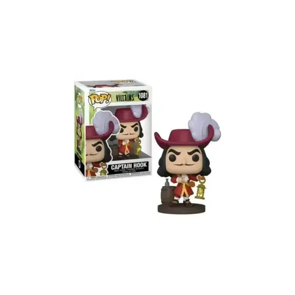 Funko Pop Captain Hook – Disney Villains 10cm