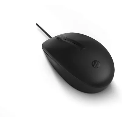 Rato HP 128 Laser com Fios 1.8Mt Preto