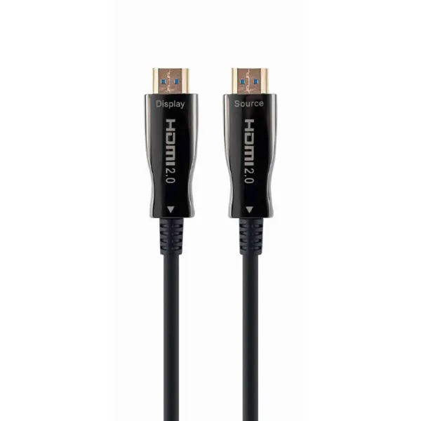 Cabo Hdmi Active Optical (AOC) Hdmi Macho para Hdmi Macho Alta Velocidade com rede AOC Premium Series 50 Metros