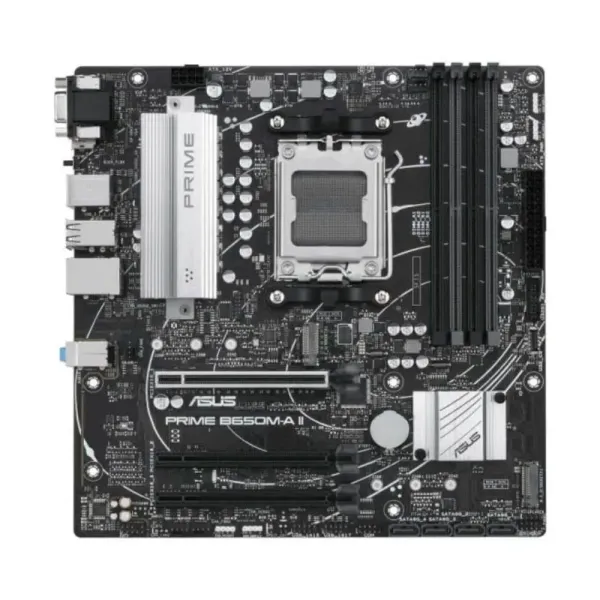 MotherBoard Asus Prime B650M-A II-CSM AMD5 4x DDR5 – HDMI M.2 4x Sata III USB 2.0 e 3.2 RJ-45 DispalyPort MicroATX