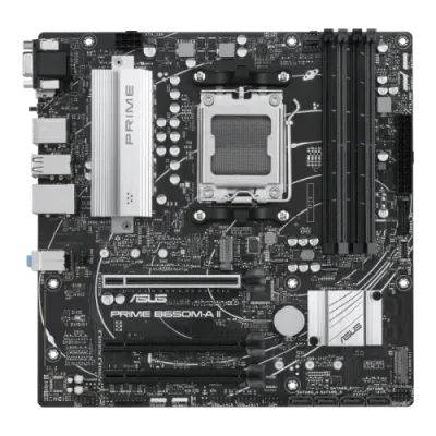 MotherBoard Asus Prime B650M-A II-CSM AMD5 4x DDR5 – HDMI M.2 4x Sata III USB 2.0 e 3.2 RJ-45 DispalyPort MicroATX