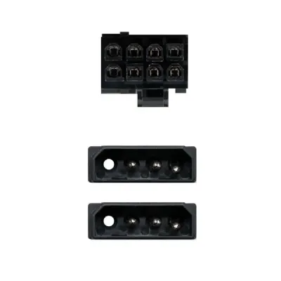 Cabo de Alimentação para Placa Gráfica Nanocable 10.19.1201 2x Molex Macho – 6+2 PIN Macho 20cm