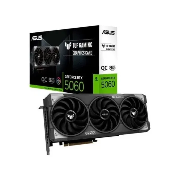 Placa Gráfica Asus TUF Gaming GeForce RTX 5060 OC Edition 8GB GDDR7
