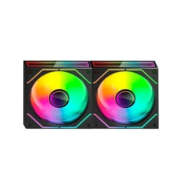 Pack 2 Ventoinhas Mars Gaming MF-3DPROX2R 12cm ARGB