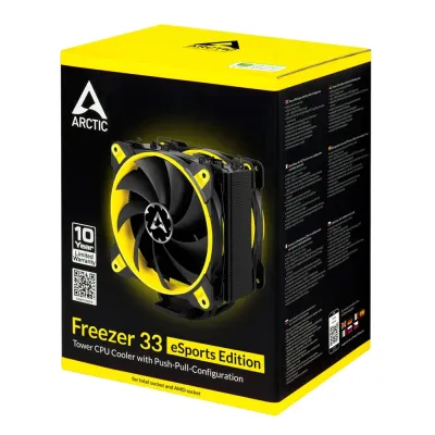 Dissipador Arctic Freezer 33 eSports Editions – Amarelo