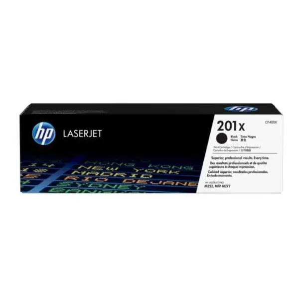 Toner Original HP 201X Preto CF400X