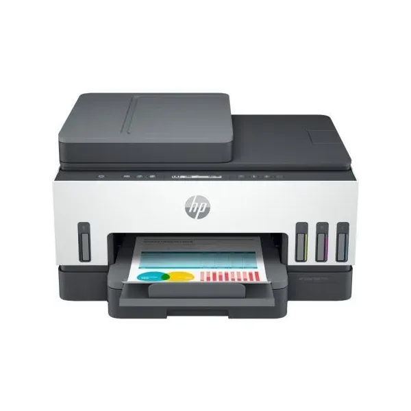 Multifunções Jacto de Tinta Recarregavel HP Smart Tank 7305 WiFi Duplex Branca