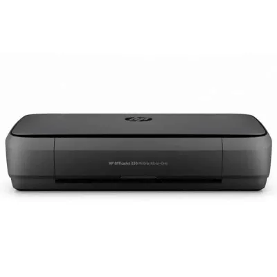 Multifunções Jacto de Tinta Portátil HP Officejet 250 Mobile AIO WiFi Preta