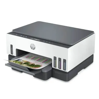 Multifunçoes Jacto de Tinta Recarregavel HP Smart Tank 7005 WiFi Duplex Branca