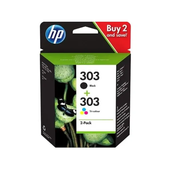 Tinteiro Original HP nº303 Multipack Preto e Tricolor