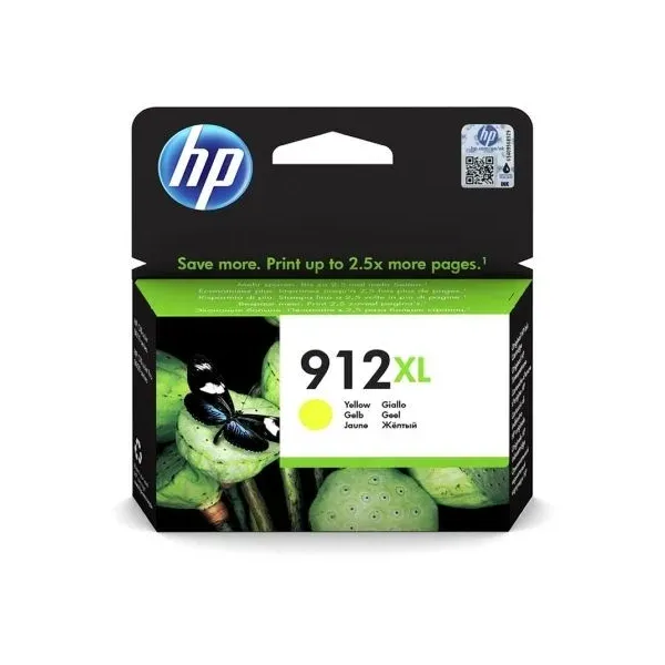 Tinteiro Original HP nº912 XL Alta Capacidade Amarelo