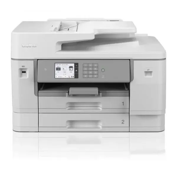 Multifunções Jacto de Tinta A3 Brother MFC-J6955DW WiFi Fax Duplex 30ppm Branca