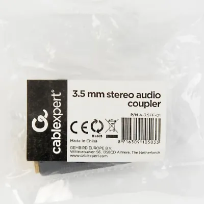 Adaptador Jack 3.5mm Femea / Femea