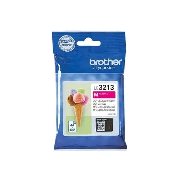 Tinteiro Original Brother LC-3213M Magenta