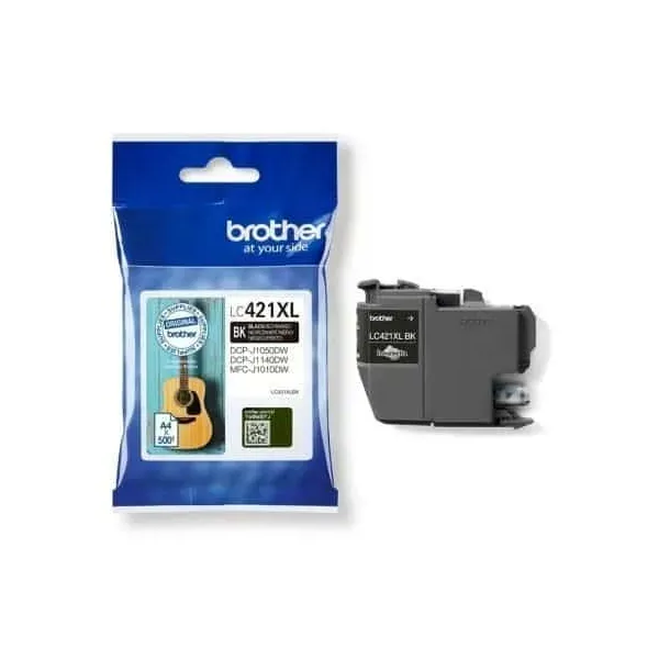 Tinteiro Original Brother LC421XLBL Alta Capacidade Preto