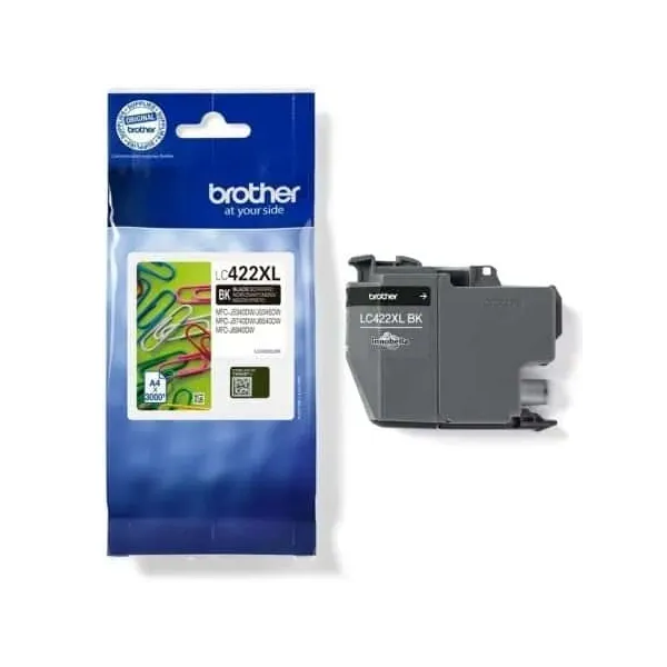 Tinteiro Original Brother LC-422 XL Alta Capacidade Preto