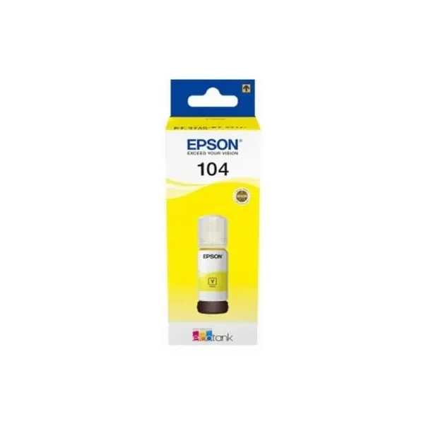 Recarga Ecotank de Tinta Original Epson nº104 Amarelo