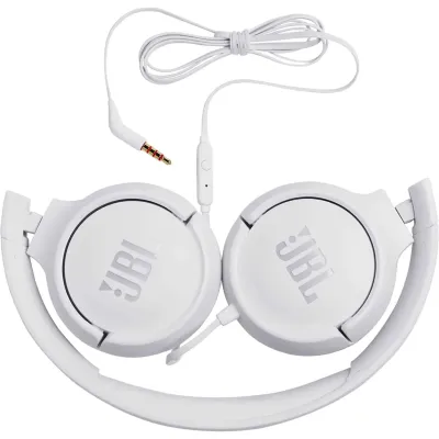 Auscultadores JBL Tune 500 Com Microfone Jack 3.5 Brancos