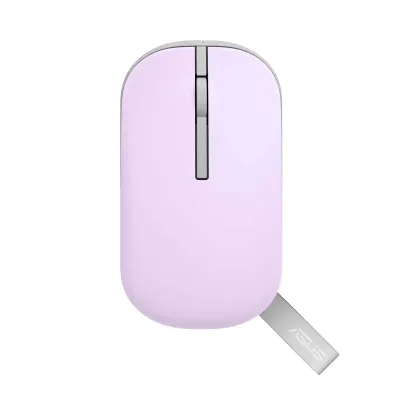 Rato ASUS MD100 Wireless 1600 dpi 2 Botões Cor Salmão