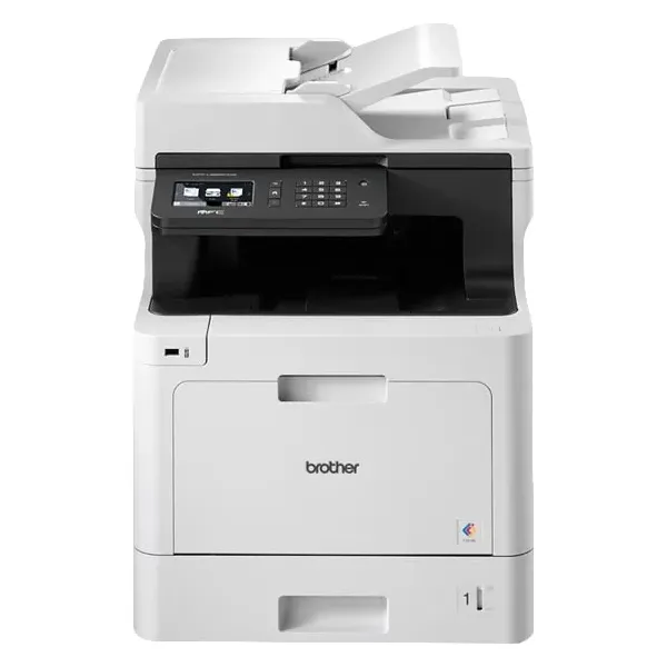 Impressora Multifunções Laser Color Brother MFC-L8690CDW WiFi Fax Duplex Branca