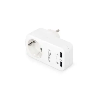 Carregador Gembird Parede 2 Portas USB com Adaptador Corrente