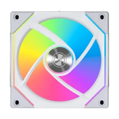 Ventoinha Lian Li INF SL120 ARGB PWM Branco 120mm
