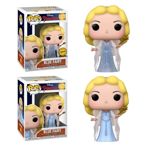 Funko Pop! Blue Fairy – Disney Pinocchio com Lucky Chase