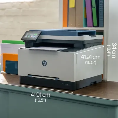 Impressora Multifunçoes Laser Color HP Laserjet Pro MFP 3302FDW WiFi Fax Duplex ADF