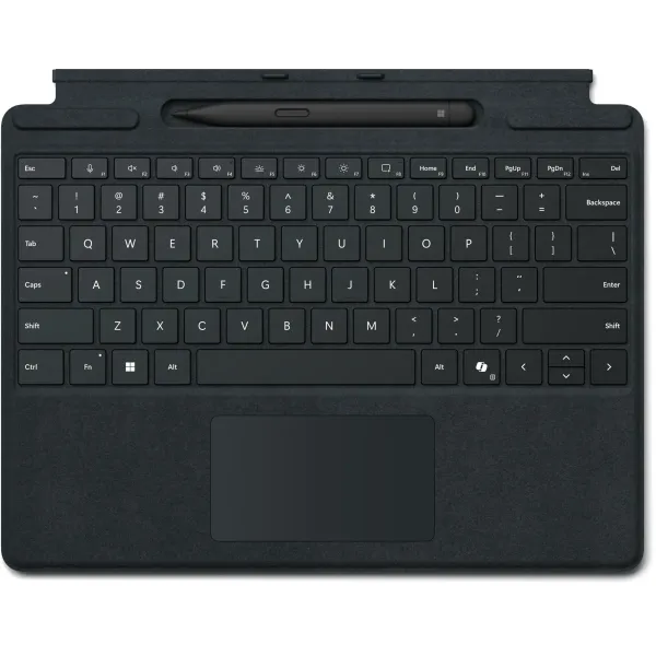 Teclado Microsoft Surface Pro 8/9/10/11 Teclado + Slim Pen 2 Preto