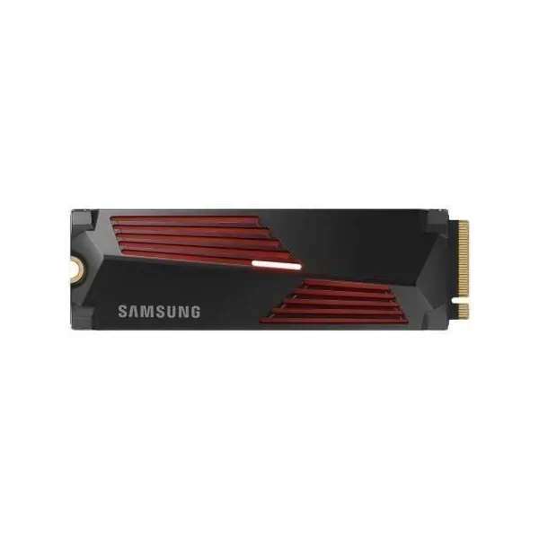 Disco SSD Samsung 990 PRO 2TB M.2 2280 PCIe 4.0 com Dissipador de Calor Compatível com PS5 e PC