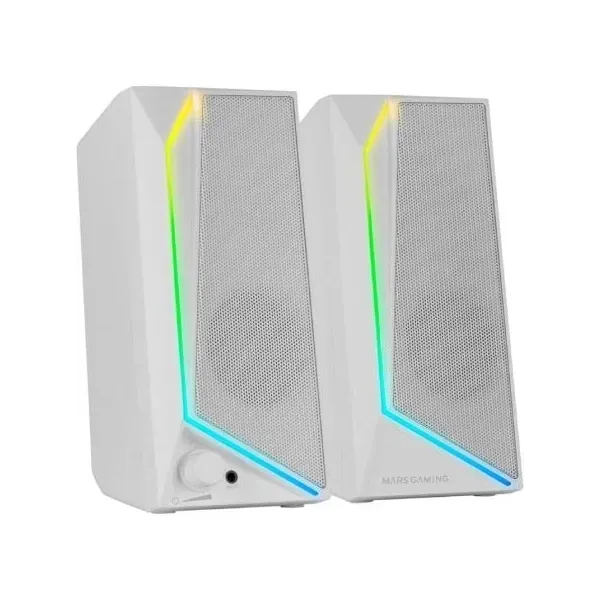 Colunas Mars Gaming MS72 15W 2.0 Brancas