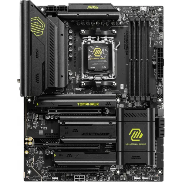 Motherboard MSI MAG X870 Tomahawk WIFI ATX 4xDDR5 Socket AM5