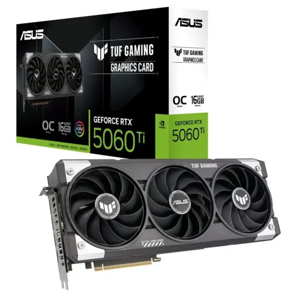 Placa Gráfica Asus TUF RTX 5060 TI OC 16G GAMING DDR7