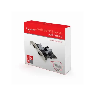 Placa Pci-Express 2 Portas Serie C/Adaptador Baixo Perfil