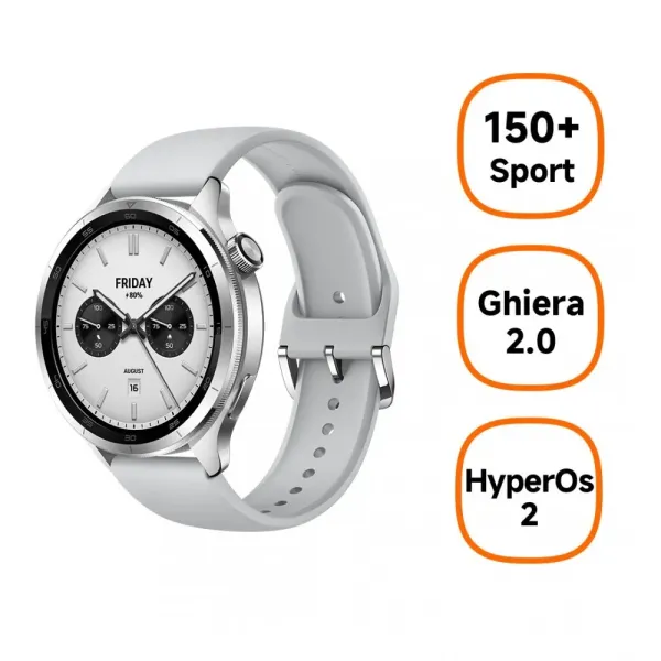 Smartwatch Xiaomi Watch S4 Silver